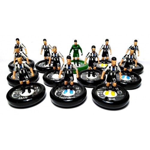 Subbuteo Andrew Table soccer PAOK Salonica 2014-15 on WSB Professional Bases